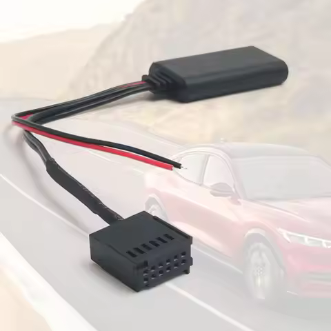 AUX Audio Cable Radio Music Bluetooth Device Bluetooth Adapter Car Accessories for Ford Fiesta Focus