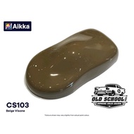 AIKKA CS103 Beige Visone Supreme Solid Colour for Car /Motor Spray Painting - Old School Series. Rea