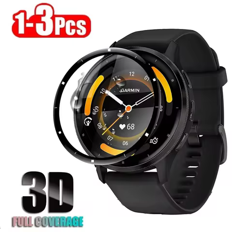 3D Curved Protective Film Compatible for Garmin Venu 3 3S 2 2S Screen Protector for Garmin Garmin Ve