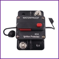 60amp Circuit Breaker 12-48V 30A-80A Waterproof Electronic Accessories Automotive Circuit Breaker fo
