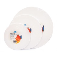 WAKU Round Canvas Frame Circle Drawing 30x30 40x40 50x50 cm.