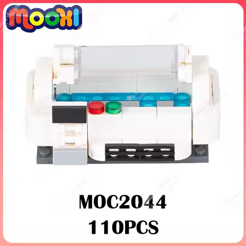 MOC2044 Creative Interstellar Movie Bacta Tank Building Blocks DIY Sci-Fi Medical Tool Model Assembl