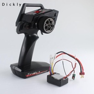 [Dickly] RC Transmitter and Receiver Set 2.4G Radio Control Rc Car Controller and Receiver for Wltoy