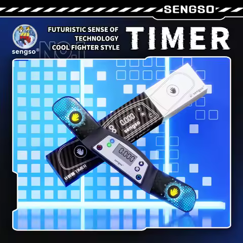 SENGSO Speed Magic Cube Timer Machine Professional Competition Timer for Stack Competition Speed Cup