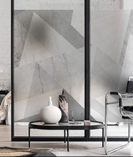 全新 窗貼 辦公室玻璃隔斷磨砂貼膜窗戶貼紙浴室推拉門透光防窺視定制時光裡 w6225