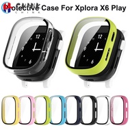 CHINK Protective , Kids Full Cover Screen Protector,  Hard Smart Watch PC+Tempered Cover Shell for Xplora X6 Play