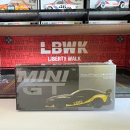Mini GT 472 Toyota GR Supra LB Works Matte Black