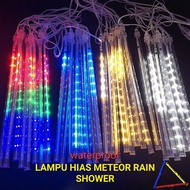 lampu gantung hias pohon lampu led meteor hujan tetes shower waterproof outdoor indoor lampu dekoras