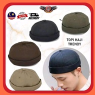 Hat Topi Kopiah Waterproof Songkok Roll Hat Sailor Cap Abdul Somad Umrah Topi Haji Budak Trend Mikih