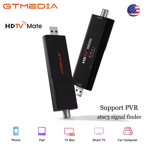ATSC3.0/1.0 HDTV Mate cost-effective USB Mini TV Tuner Stick digital terrestrial signal support andr