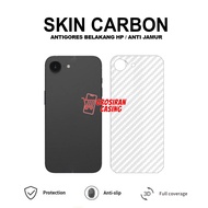 iphone 16E Anti-Scratch Carbon Skin Back iphone 16E