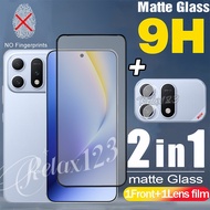 For Honor Win Turbo 5G 2in1 Matte Frosted Glass and Lens Film For Honor Win RT HONOR WIN TURBO 5G 20