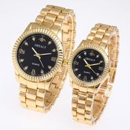 Trillion id✔-Jam Tangan Couple Merk GREALY PREMIUM Full Stainless Steel -Jam Tangan Pasangan Import