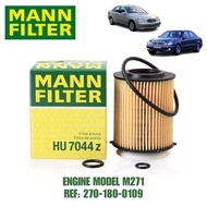 MANN FILTER ENGINE OIL FILTER C CLASS -W203,W204 CLK -W209/C209 E CLASS-W211,W212 ENGINE MODEL M271 