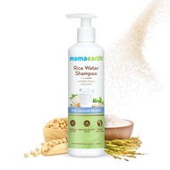 Mamaearth Rice Water Shampoo with Rice Water and Keratin For Damage Repair – 250ml มาม่าเอิร์ธ ไรส์ แฮร์ แชมพู