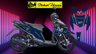 Suzuki Skydrive Sport Decals Laminated