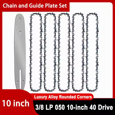 10 Inch 3/8"LP 0.050" Chainsaw Chain 40 Drive Link Portable Electric Saw Mini Chainsaw Logging Saw B