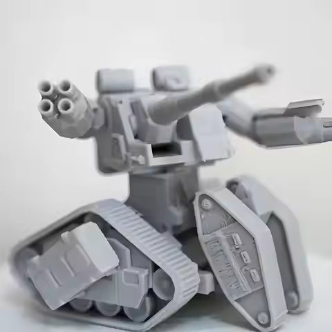 Premium High-Detail 3D Printed RTX-440 Assault Guntank 1:144 Sci-Fi Military Static Model Collectibl
