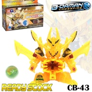 B-daman Cross Fight Starter CB-43 Gold Smash Dragold Marbles Robot Random Design Sets