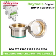 Original Raytools Laser Collimating and Focusing Lens D30 F75 F100 F125 F150 F200 with Lens Holder f