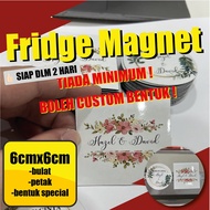 Ready Stock | Fridge Magnet | Custom Fridge Magnet