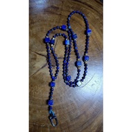 LANYARD / PHONE CHAIN  LAPIS LAZULI • AESTHETIC