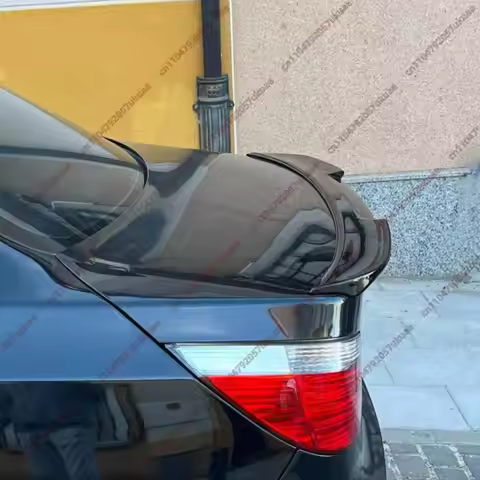Rear Spoiler For BMW 5 Series E60 520i 530i 535i 540i 550i M5 2004-2010 M4 Style Car Trunk Roof Cap 