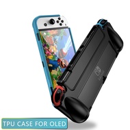 For Nintendo Switch OLED Case Back Cover Switch OLED TPU  NS OLED Gaming Protective Shell