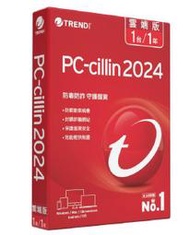 【時雨小舖】[下載版] PC-cillin 2024 雲端版 一年一台(ESD)(附發票)