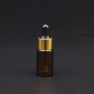 10 ML BROWN PIPET BOTTLE/10 ML SERUM BOTTLE/10 ML GLASS BOTTLE/GOLD RING