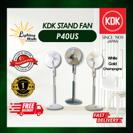 KDK P40US 40CM 16 STAND FAN METAL BLADE (WHITE/CHAMPAGNE/GOLD) / 1yr warranty from KDK SG
