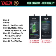 Ready Stock DEJI Battery High Capacity For Huawai Mate 8/9/9 Lite/10//Mate 10 Pro/10 Lite /20 Lite/M