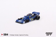 MINI GT Limited Edition 1:64 MGT00584-L Tyrrell P34 #4 Patrick Depailler 1976 Swedish GP 2nd Place