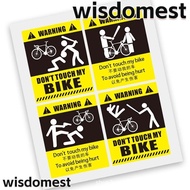 WISDOMEST Bike Sticker Waterproof Car Accessories Frame Sticker Road Bike