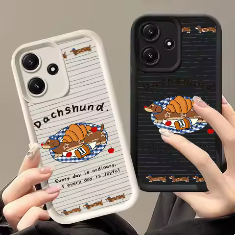 Burgundy dog lunchbox leather texture Phone Case Anti-drop FOR Motorola Moto G04 G14 E13 G34 G10 G20