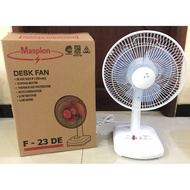 Maspion 9 Inch Desk Fan F 23 DE / F-23DE / F23DE