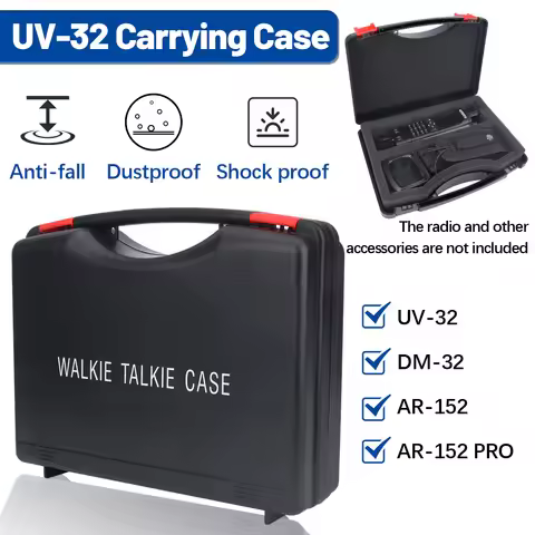 BAOFENG UV-32 Walkie Talkie Carrying Case Handbag Storage For UV-32 AR-152 DM-32 AR-152 PRO Ham Radi