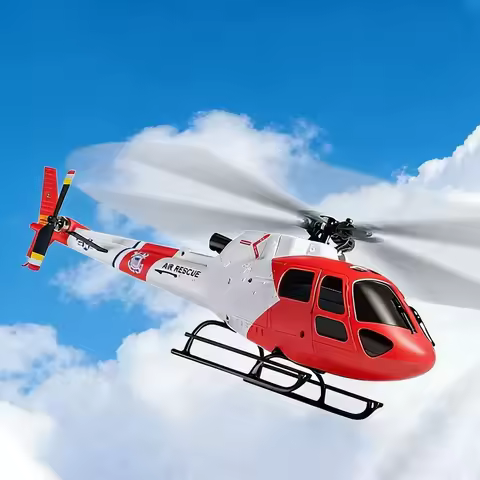Four-channel Simulation of Weili K150 Remote Control Helicopter AS350 Optical Flow Positioning of Br