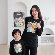 KATUN Vioreen T-shirt unisex long-sleeved family T-shirt, premium quality cotton material, adam and 