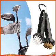 [PrettyiaSG] Golf Club Cleaner Brush Portable Golf Club Brush Professional Ergonomic Grip Golf Club 