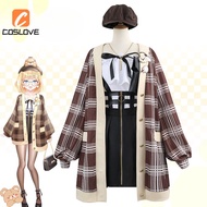 Hololive Vtuber Watson Amelia Cosplay Full Set Costume Daily Casual Style Uniform Halloween Party Pe