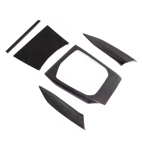 Dry Carbon Auto Interiors Center Consoles Trims 5 Pcs For BMW G20 G22 G23 G80 G82 G83 2020+