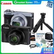 Canon | Canon G7X Mark Iii + Hg-100Tbr Grip + Battery + Bag Package Ed