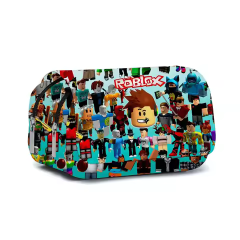 3D ROBLOX Blox Fruits Cartoon Pencil Case for Kids – Creative School Supplies for Primary Students, 