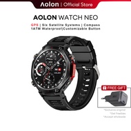 Aolon NEO GPS Smart Watch 1.43" HD Display Compass 24-hour Health Monitoring Bluetooth Call Smartwat