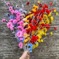 Fake peach branches Fake apricot blossom branches, high quality multicolored fake cherry blossom bra