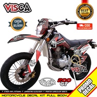Decal Viar X Cross 200 GT Terbaru Full Body Decal Viar X Cross 200 GT Full Body Keren Stiker Viar X