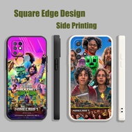 Casing For Samsung A03 A13 A23 A33 4G 5G A Minecraft Movie My World BOX07 Phone Case Square Edge
