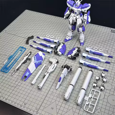 1/144 RG Hi-v Amro Mecha Model Kit Zhujiang Brand with 3 Special Masks Water Slide Decals Pre-Painte