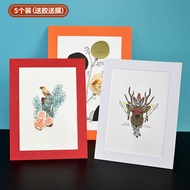 Creative 8 Open 4k Picture Frame Cardboard Photo Frame Wall Hanging Combination Photo Wall a4 Photo 